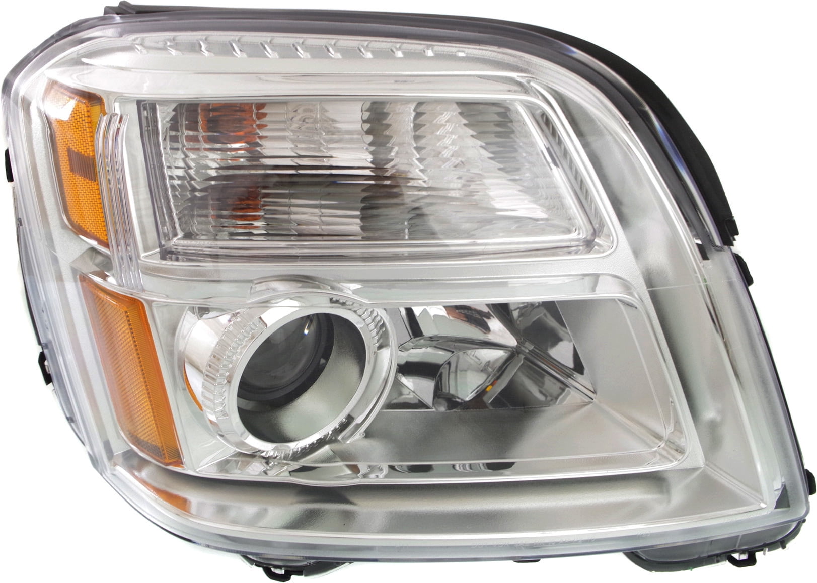 Headlight Compatible With 2010-2015 GMC Terrain Left Driver Halogen With  bulb(s)