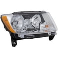 thumbnail image 1 of Headlight Compatible With 2011-2013 Jeep Compass Right Passenger Halogen With bulb(s) CAPA Certified, 1 of 5