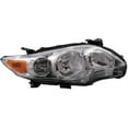 thumbnail image 1 of Headlight Compatible With 2011-2013 Toyota Corolla Right Passenger Halogen, 1 of 6