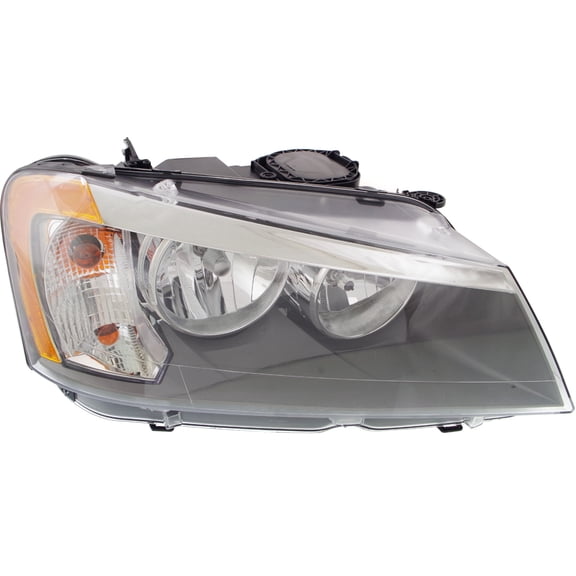Headlight Compatible With 2011-2014 BMW X3 Right Passenger Halogen With bulb(s)
