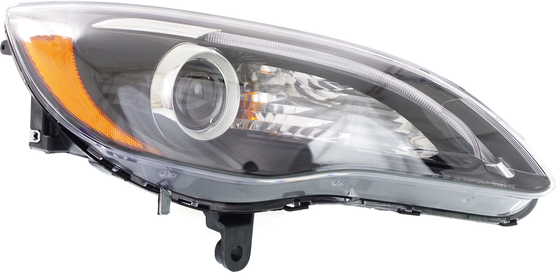 Headlight Compatible With 2011-2014 Chrysler 200 Right Passenger Halogen With bulb(s)