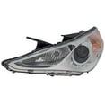 thumbnail image 1 of Headlight Compatible With 2011-2014 Hyundai Sonata Left Driver Halogen With bulb(s) CAPA Certified, 1 of 5