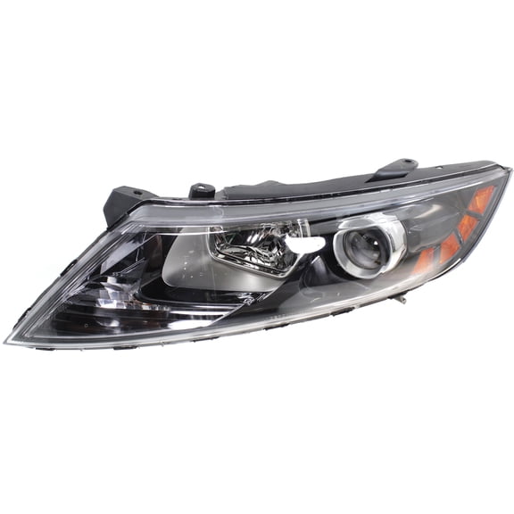 Headlight Compatible With 2011 Kia Optima Left Driver Halogen With bulb(s)