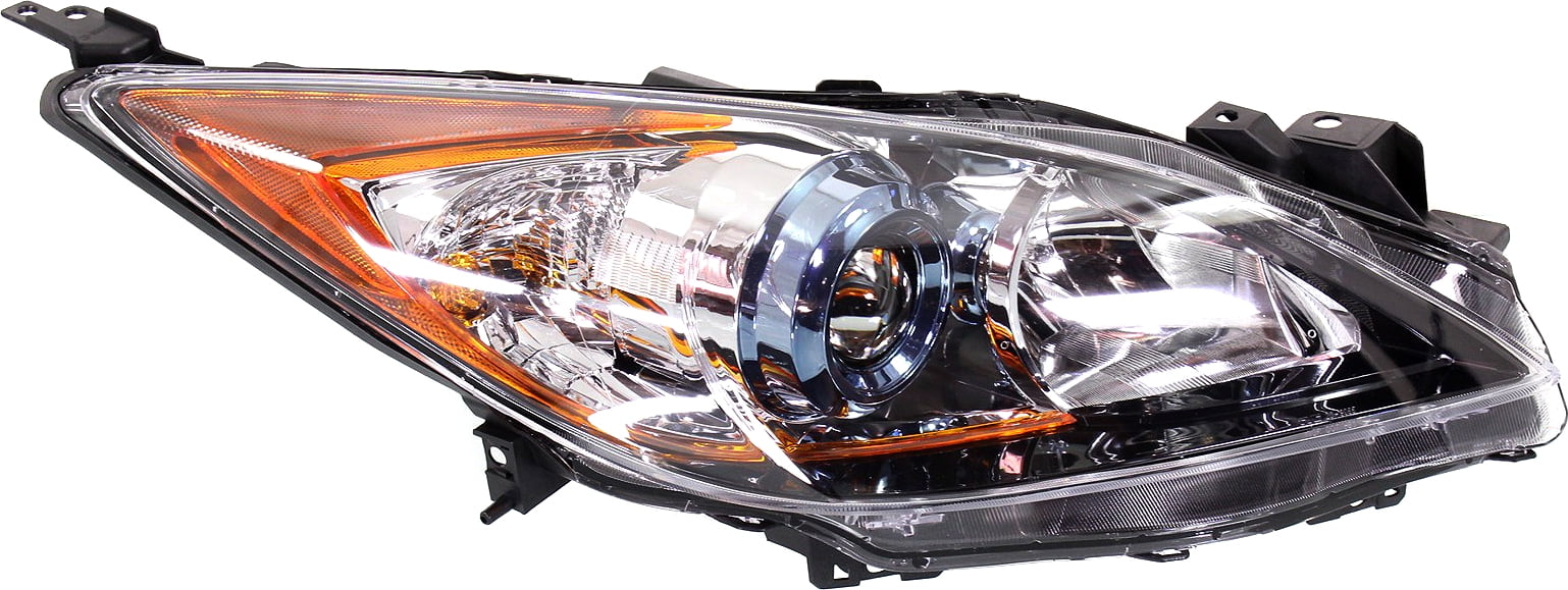 Headlight Compatible With 2012-2013 Mazda 3 Sport Right Passenger Halogen With bulb(s)