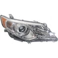 thumbnail image 1 of Headlight Compatible With 2012-2014 Toyota Camry Right Passenger Halogen With bulb(s), 1 of 8
