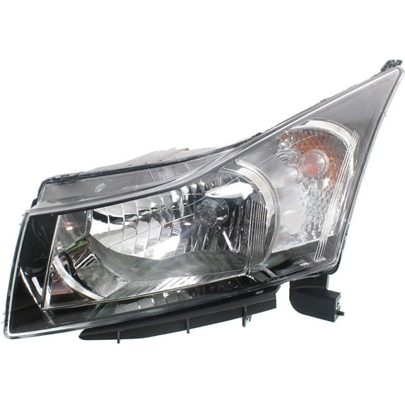 Headlight Compatible With 2012-2015 Chevrolet Cruze 2016 Limited Left Driver Halogen With bulb(s)