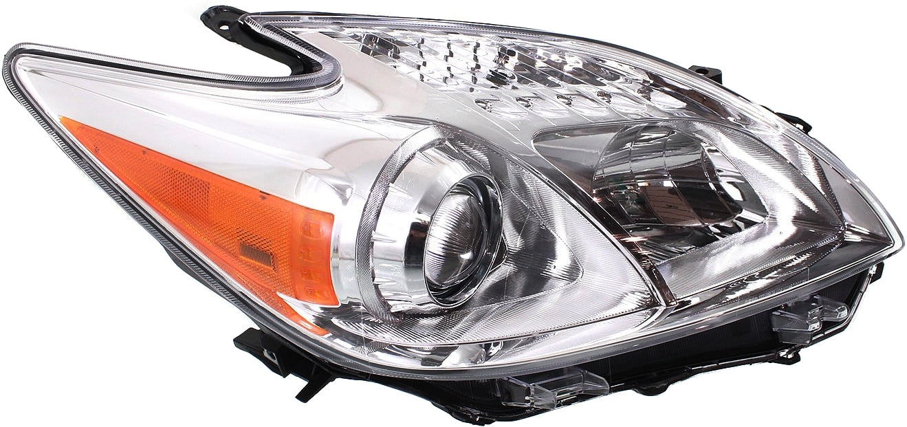 Headlight Compatible With 2012-2015 Toyota Prius Right Passenger Halogen