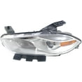 thumbnail image 1 of Headlight Compatible With 2013-2015 Dodge Dart Left Driver Halogen With bulb(s) CAPA Certified, 1 of 5