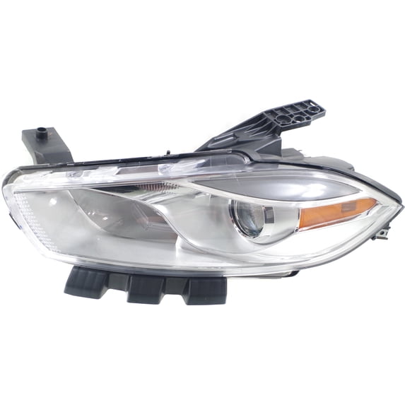 Headlight Compatible With 2013-2015 Dodge Dart Left Driver Halogen With bulb(s) CAPA Certified