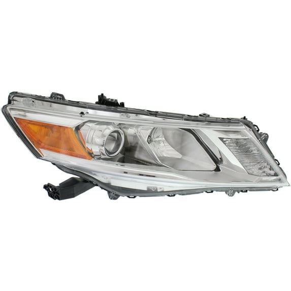 Headlight Compatible With 2013-2015 Honda Crosstour Right Passenger Halogen With bulb(s)