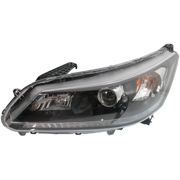 Headlight Compatible With 2013 Honda Accord Left Driver Halogen With bulb(s) CAPA Certified