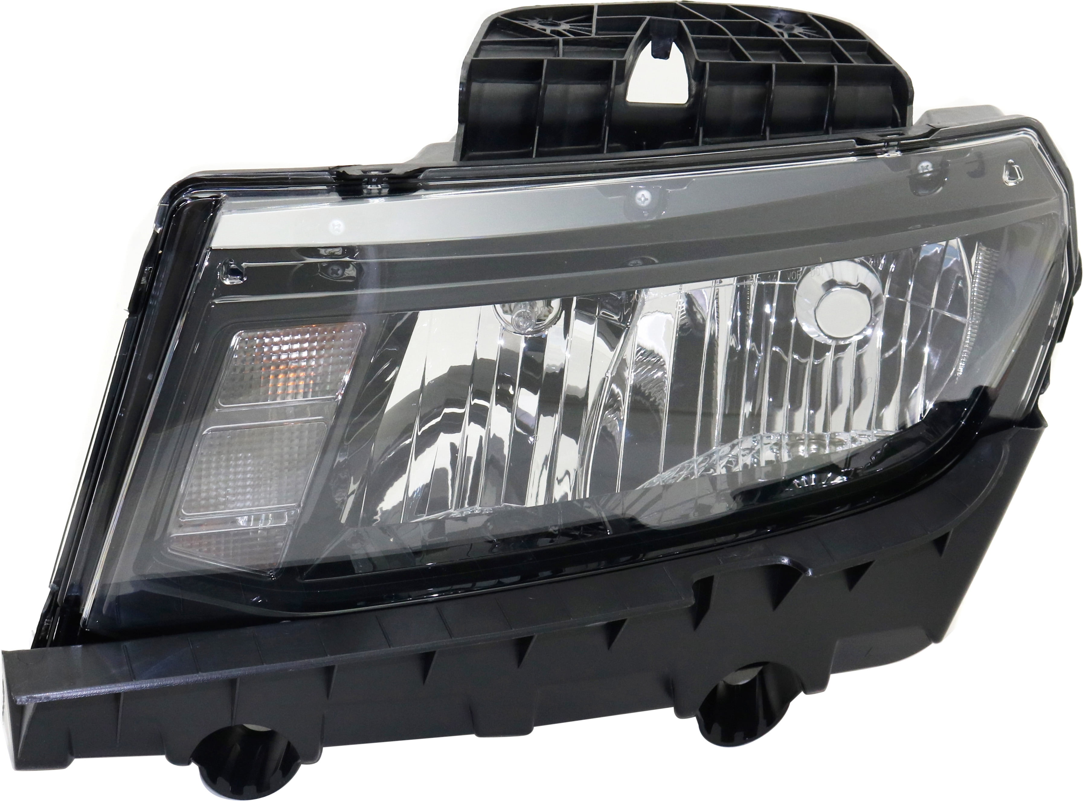 Headlight Compatible With 2014-2015 Chevrolet Camaro Left Driver Halogen With bulb(s)