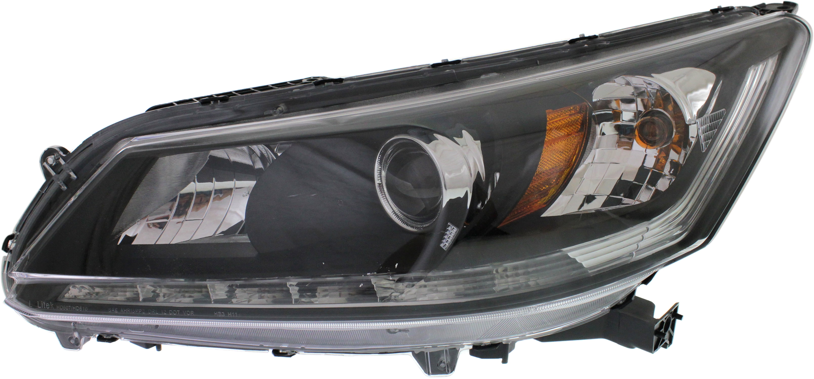 Headlight Compatible With 2014-2015 Honda Accord Left Driver Halogen With bulb(s)
