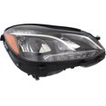 thumbnail image 1 of Headlight Compatible With 2014-2016 Mercedes Benz E550 E400 Right Passenger LED With bulb(s), 1 of 5