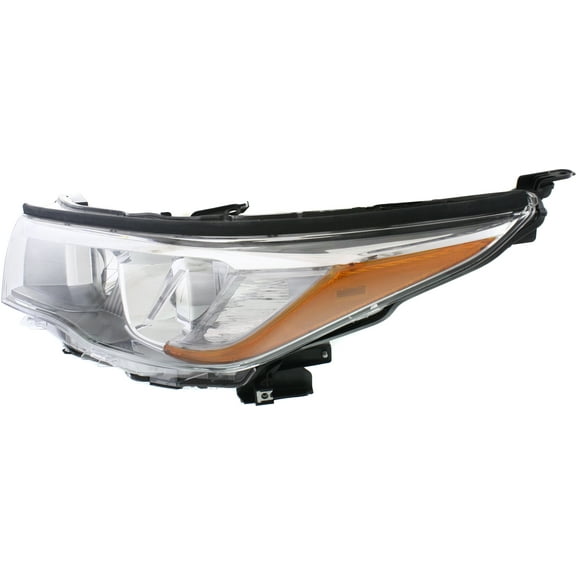 Headlight Compatible With 2014-2016 Toyota Highlander Left Driver Halogen With bulb(s)