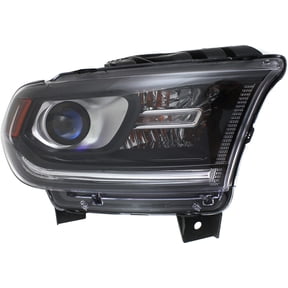 Headlight Compatible With 2014-2017 Dodge Durango Right Passenger Halogen With bulb(s)