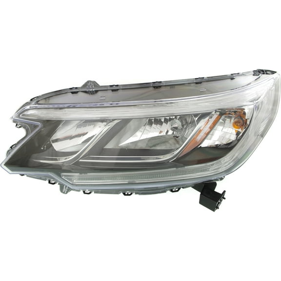 Headlight Compatible With 2015-2016 Honda CR-V Left Driver Halogen With bulb(s)