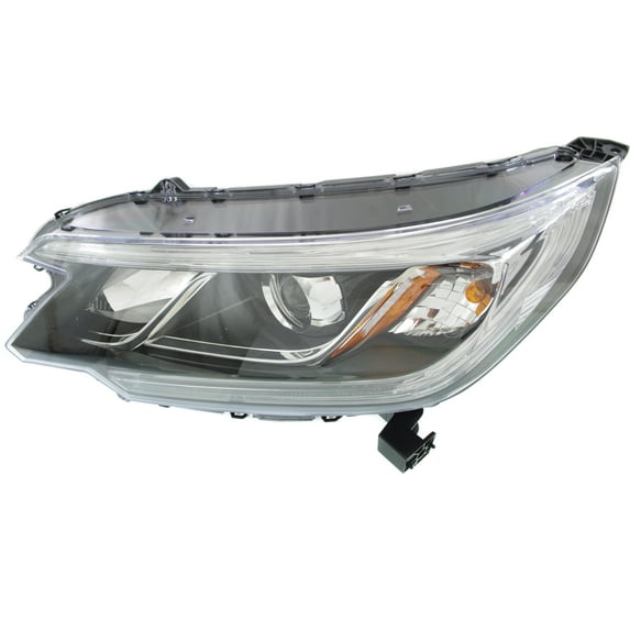 Headlight Compatible With 2015-2016 Honda CR-V Left Driver Halogen With bulb(s)