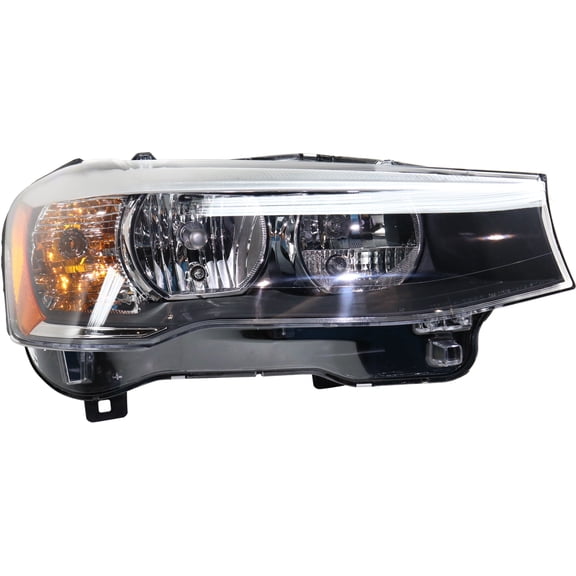Headlight Compatible With 2015-2017 BMW X3 2015-2018 X4 Right Passenger Halogen With bulb(s)