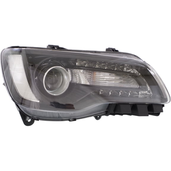 Headlight Compatible With 2015-2017 Chrysler 300 Right Passenger Halogen With bulb(s)