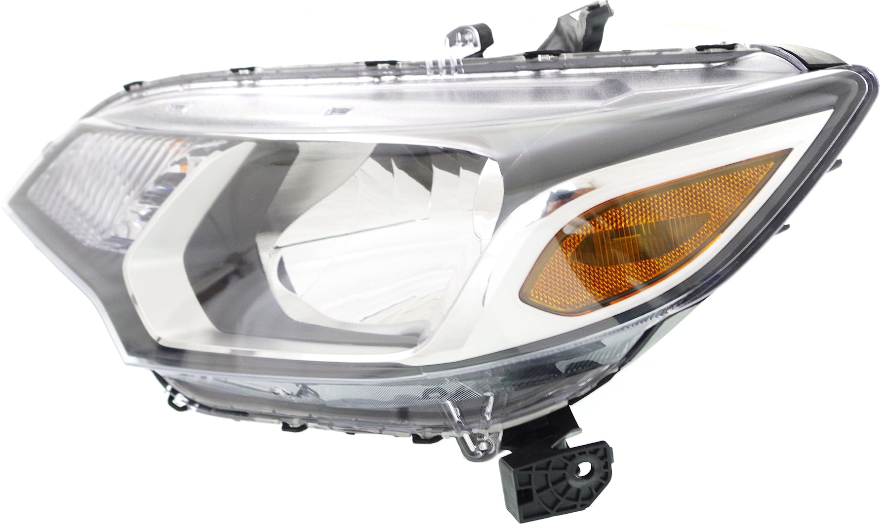 Headlight Compatible With 2015-2017 Honda Fit Left Driver Halogen With bulb(s)