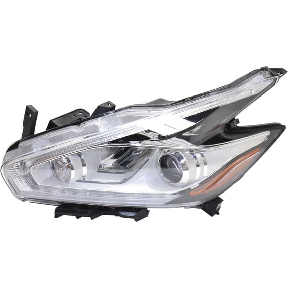 Headlight Compatible With 2015-2017 Nissan Murano Left Driver LED With bulb(s)