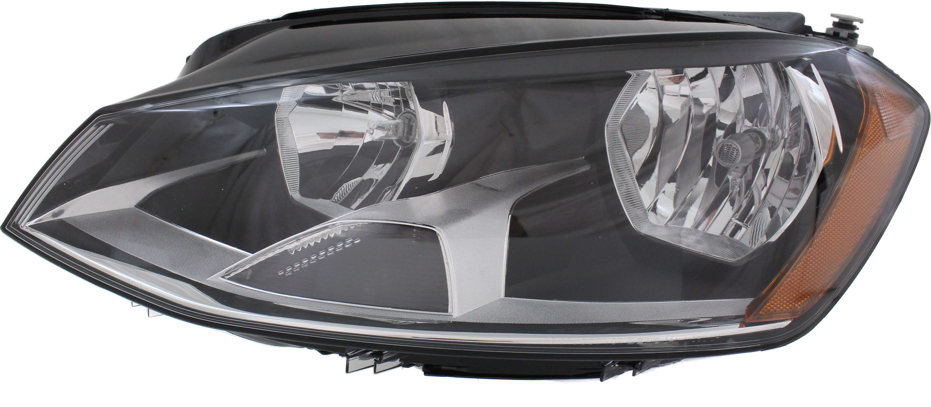 Headlight Compatible With 2015-2017 Volkswagen Golf Sportwagen 2017 Alltrack Left Driver Halogen With bulb(s)
