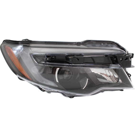 Headlight Compatible With 2016-2020 Honda Pilot 2017-2020 Ridgeline Right Passenger Halogen With bulb(s)