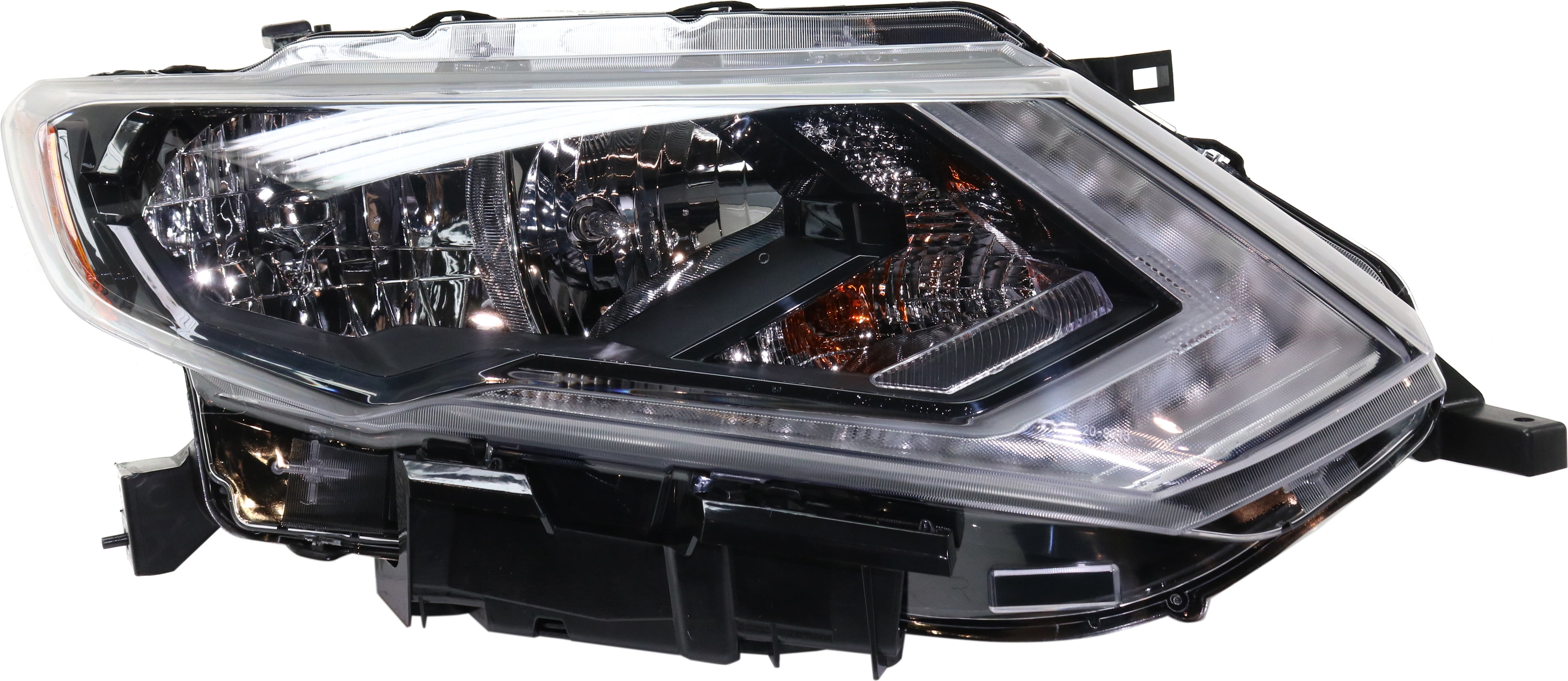 Headlight Compatible With 2017-2019 Nissan Rogue Right Passenger Halogen With bulb(s)