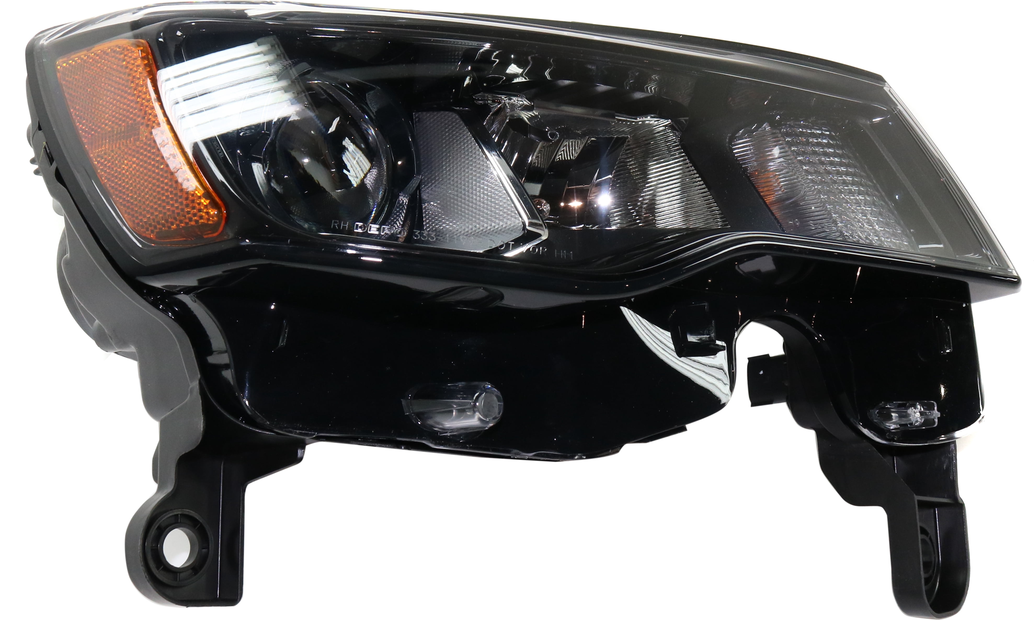 Headlight Compatible With 2017-2020 Jeep Grand Cherokee Right Passenger Halogen With bulb(s)