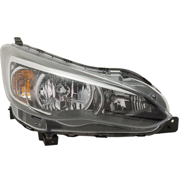 Headlight Compatible With 2017-2020 Subaru Impreza Right Passenger Halogen With bulb(s)