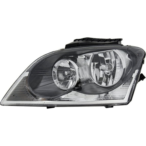 Headlight Compatible with 2004-2006 Chrysler Pacifica Left Driver Halogen With bulb(s) CAPA Certified