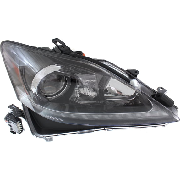 Headlight Compatible with 2012-2013 Lexus IS250, 2012-2013 Lexus IS350 Passenger Side OE comparable
