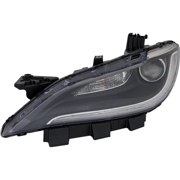 Headlight Compatible with 2016-2017 Chrysler 200 Left Driver Halogen With bulb(s) CAPA Certified