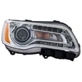 thumbnail image 1 of Headlight Compatible with CHRYSLER 300 2011-2014 RH Assembly Halogen Chrome Interior, 1 of 5