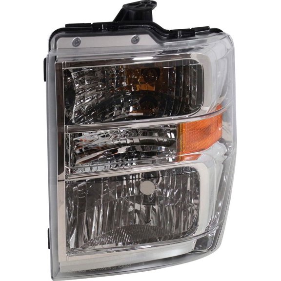 Headlight Compatible with FORD ECONOLINE VAN 2008-2014 LH Assembly Halogen Aero Style