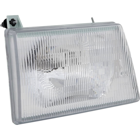 Headlight Compatible with FORD ECONOLINE VAN 92-96 RH Assembly Halogen Composite Type