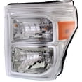 thumbnail image 1 of Headlight Compatible with FORD F-SERIES SUPER DUTY 2011-2016 LH Assembly Halogen - CAPA, 1 of 5