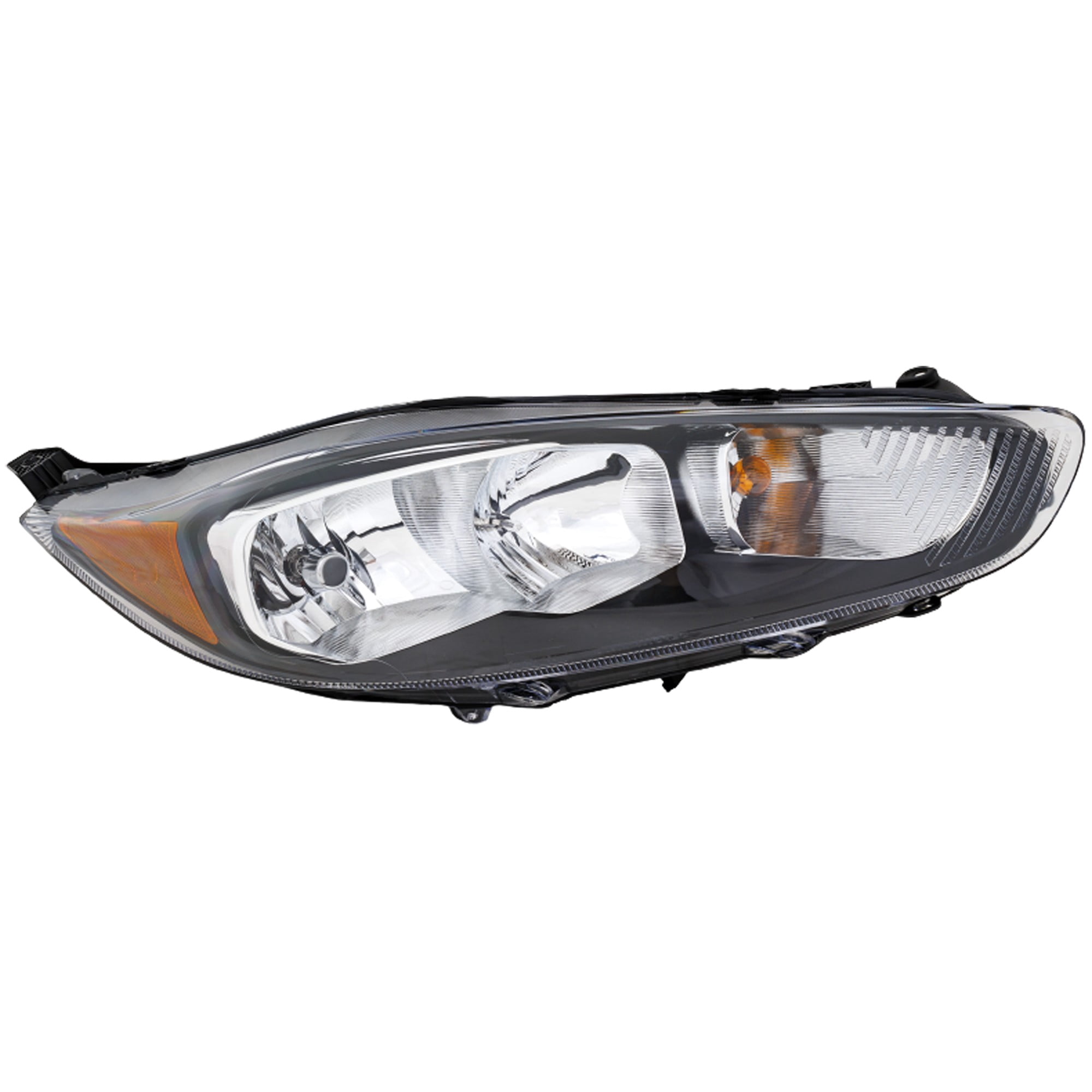 Headlight Compatible with FORD FIESTA 2014-2018 RH Assembly Halogen ...