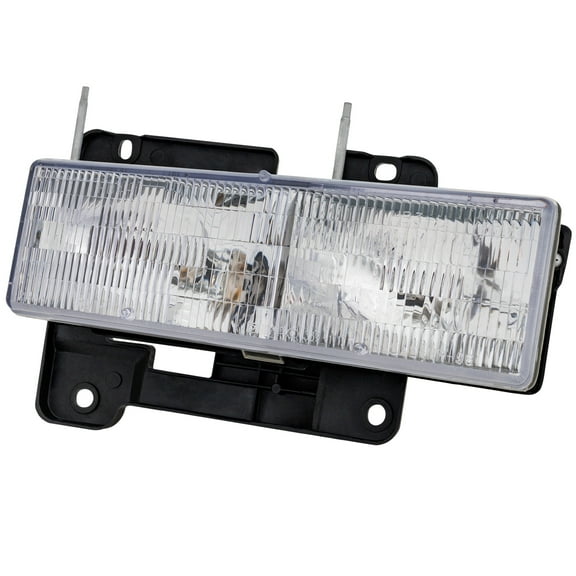 Headlight Compatible with GMC C/K FULL SIZE P/U 88-02/SUBURBAN 92-99 RH Composite Assembly Halogen