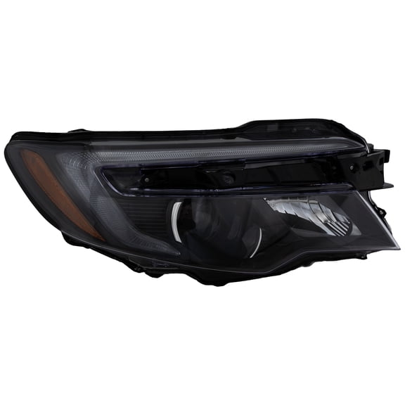 Headlight Compatible with HONDA PILOT 2016-2019/RIDGELINE 2017-2019 HEADLAMP RH Assembly Halogen/(LED-Ridgeline) with Auto Dimming