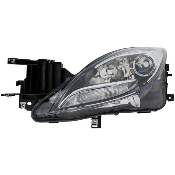 Headlight Compatible with MAZDA 6 12-13 LH Lens and Housing Halogen - CAPA