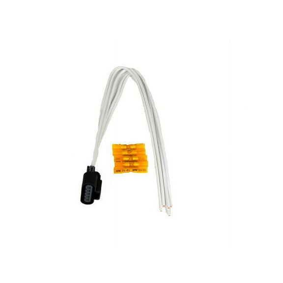 Headlight Connector - Compatible with 2006 - 2010 Chevrolet Corvette - AC Delco