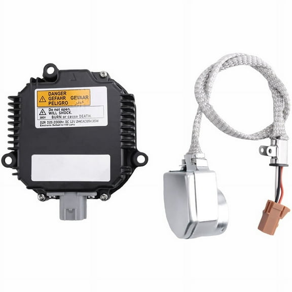 Headlight Control Unit Ballast D2S D2R 28474-8991B for Koleos VIII Forester III Mk3,1 x headlight control unit ballast,Black