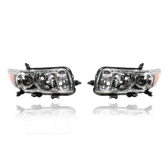 Headlight - Cooling Direct Fit/For 08-10 Scion xB - Pair, Left Driver + Right Passenger Set, NSF Certified - 8113012B90, 8117012B90