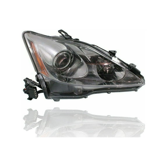 Headlight - Cooling Direct Fit/For 8113053270 06-08 Lexus IS250/350 - Halogen Without Auto Level, Right Hand - Passenger