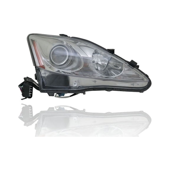 Headlight - Cooling Direct Fit/For 8113053400 09-10 Lexus IS250/350 - Halogen, Right Hand - Passenger, NSF
