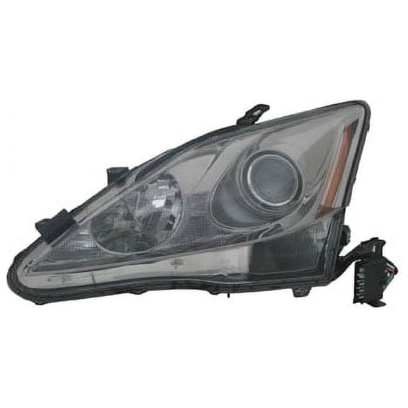 Headlight - Cooling Direct Fit/For 8117053270 06-08 Lexus IS250/350 - Halogen Without Auto Level, Left Hand - Driver
