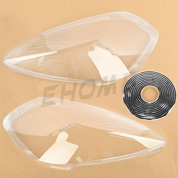 Headlight Cover Lens for Buick Enclave 2008-2012 Pair Transparent