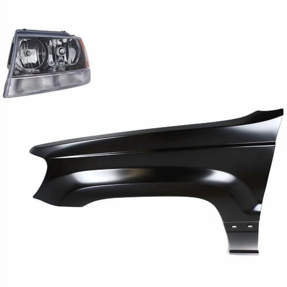 Headlight Driving Head light Headlamp Driver Left Side Hand for Grand Cherokee